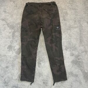 Carhartt WIP Cymbal Pant Womens 27 (fit 30x28) Camo Provence Rinsed Ripstop